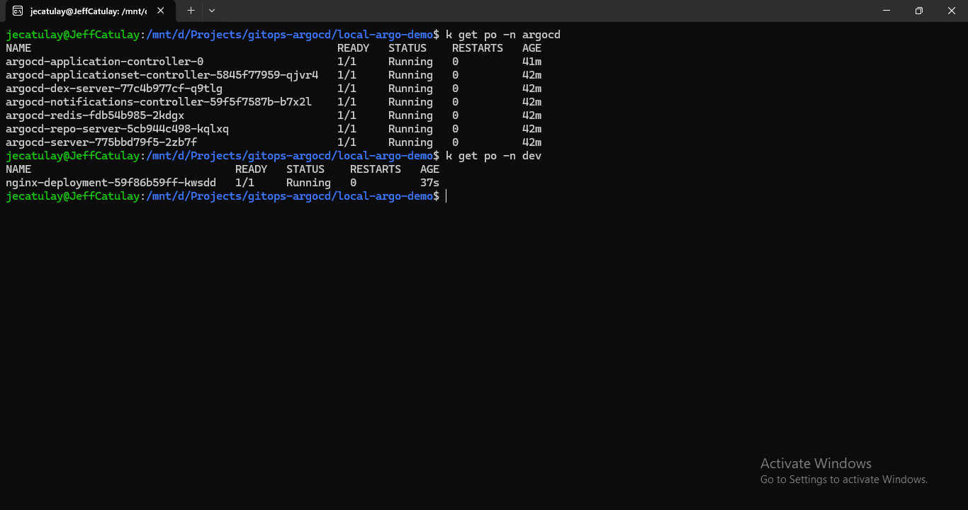Running Pod States